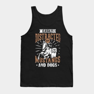 Mustang Wild Horse Lover Gift Tank Top